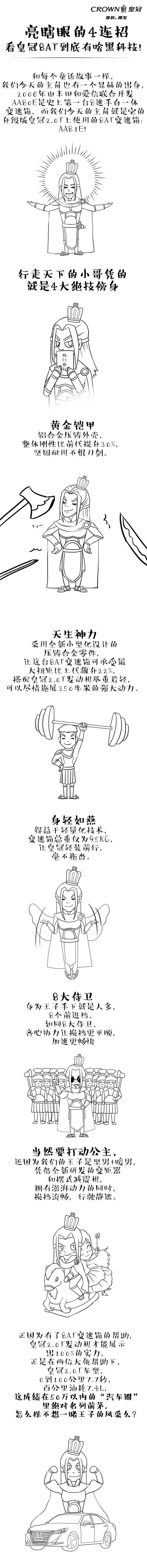 亮瞎眼的4連招，看皇冠8AT到底有啥黑科技！